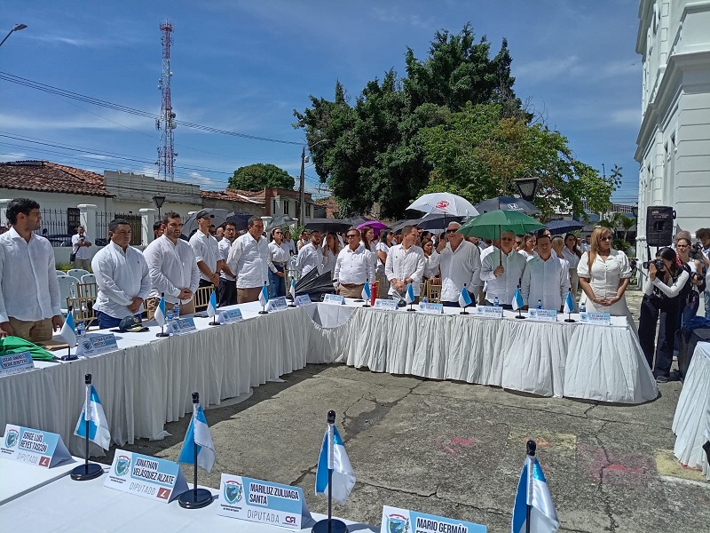 Ruta Conmemorativa lleg a Cartago ACTO DE MEMORIA EN HOMENAJE A LOS ONCE DIPUTADOS EN EL 17. ANIVERSARIO